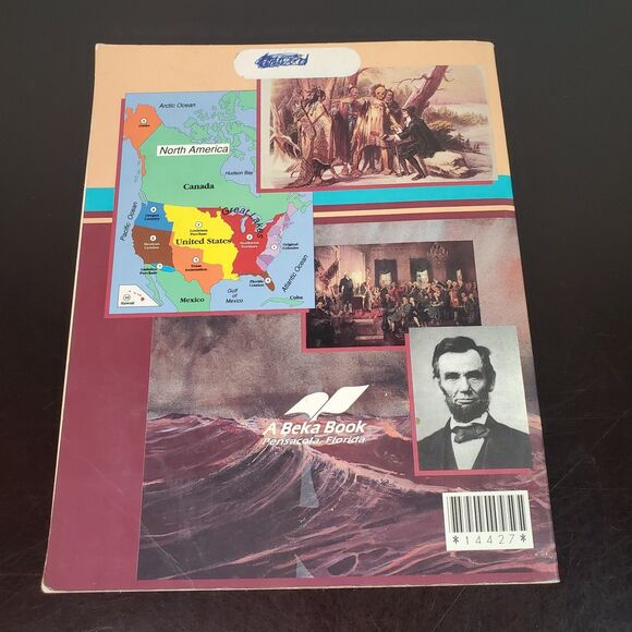 A Beka History Of Our United States 4th Grade Student Text Book Teachers Ed 1990 - Picture 2 of 14